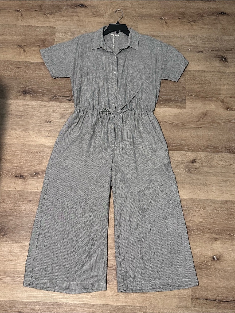 Eileen Fisher Button-Front romper - Picture 12 of 13